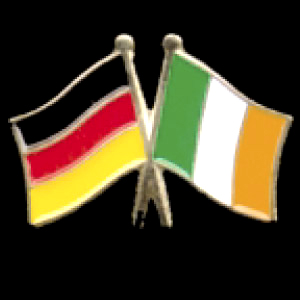 Flaggenpin Deutschland/Irland