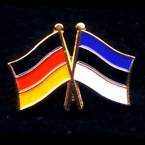 Flaggenpin Deutschland/Estland