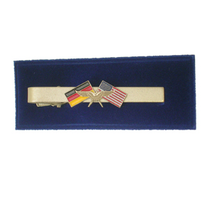Krawattenspange in Geschenkbox 'Deutschland / USA / Luftwaffe'