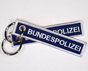 Schlüsselanhänger Textil ''Bundespolizei''