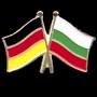 Krawattenspange Deutschland/Bulgarien