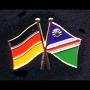 Flaggenpin Deutschland/Namibia