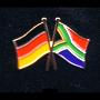 Flaggenpin Deutschland/Südafrika