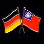 Flaggenpin Deutschland/Taiwan