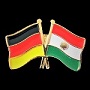 Flaggenpin Deutschland/Kurdistan