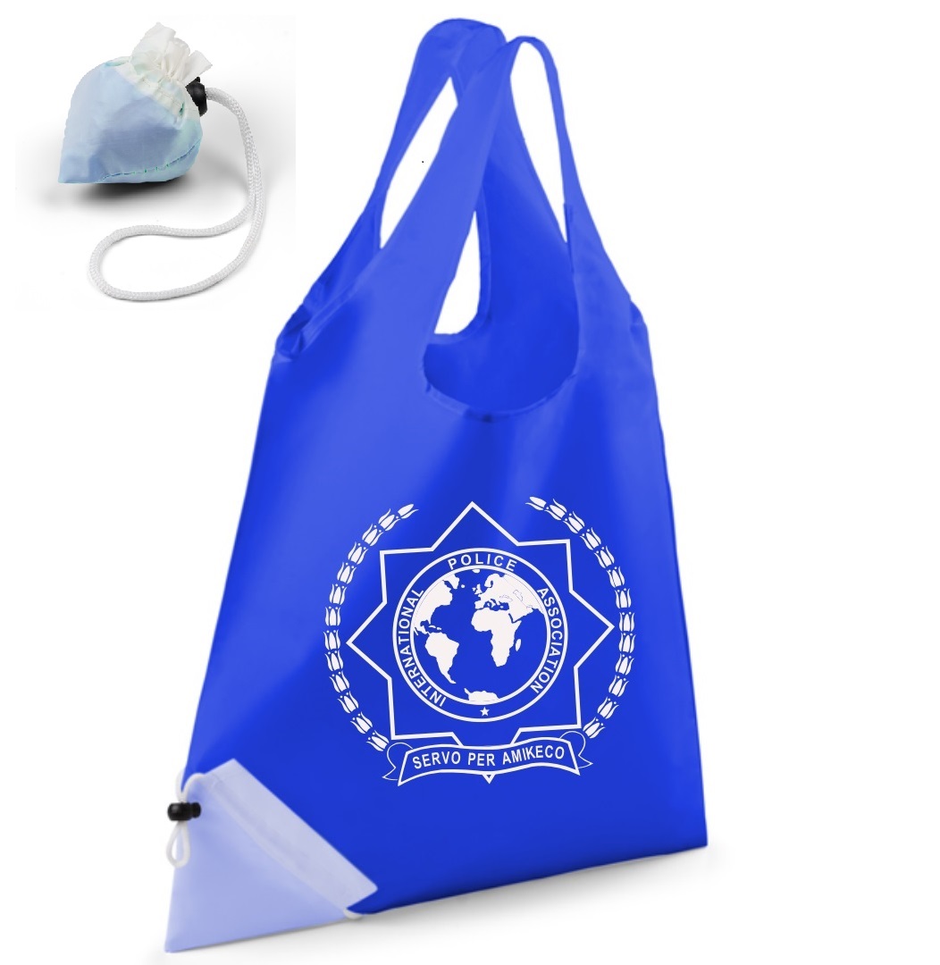 IPA Einkaufstasche faltbar, Farbe blau,, IPA-Shop - Accessoires